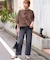 【GOOD ROCK SPEED】＜MICKEY MOUSE＞フロッキープリントTシャツ