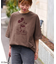 【GOOD ROCK SPEED】＜MICKEY MOUSE＞フロッキープリントTシャツ