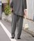 ［25AW新作］フルニードルカーブニットパンツ