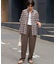 ［25AW新作］フルニードルカーブニットパンツ
