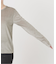 ［25AW新作］シアーベロアクルーネックロングTEE