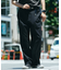 リネンブレンド 1タック ”レイジー” パンツ