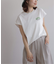 フレンチスリーブロゴTシャツ