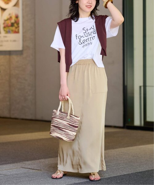 Stay focusロゴTEE｜ジャーナルスタンダード レリュームの通販
