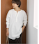 別注【Hanes / ヘインズ】ワッフルヘンリーネックプルオーバー