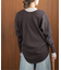別注【Hanes / ヘインズ】ワッフルヘンリーネックプルオーバー