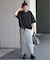 《追加3》ギャザーヘムショートスリーブTシャツ
