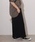《一部WEB追加8 / 新色》スウェットマキシスカート