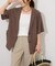 シアーハーフスリーブジャケット