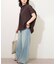 《WEB限定追加》N/Rダブルストライプブラウス