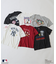 PEANUTS 別注 MLB ベースボール プリントTシャツ