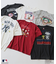 PEANUTS 別注 MLB ベースボール プリントTシャツ