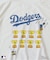 PEANUTS 別注 MLB ベースボール プリントTシャツ