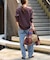 【LEVI'S/リーバイス】BAGGY DAD BARREL：デニムパンツ