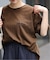 《追加》［25AW新作］刺繍ロゴハーフスリーブT