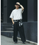 バックピケ シングルステッチ Tシャツ
