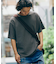 バックピケ シングルステッチ Tシャツ