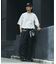 バックピケ シングルステッチ Tシャツ