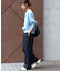 《追加 / 新色》フィルムストライプイージーパンツ
