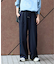 《追加 / 新色》フィルムストライプイージーパンツ
