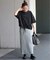 《追加4》ギャザーヘムショートスリーブTシャツ