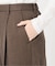 ツイーディーツイルタックワイドパンツ
