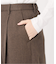 ツイーディーツイルタックワイドパンツ