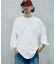 ガーメントダイ スリーピング ヘンリーネック Tシャツ