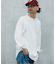 ガーメントダイ スリーピング ヘンリーネック Tシャツ