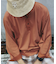 ガーメントダイ スリーピング ヘンリーネック Tシャツ