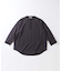 ガーメントダイ スリーピング ヘンリーネック Tシャツ