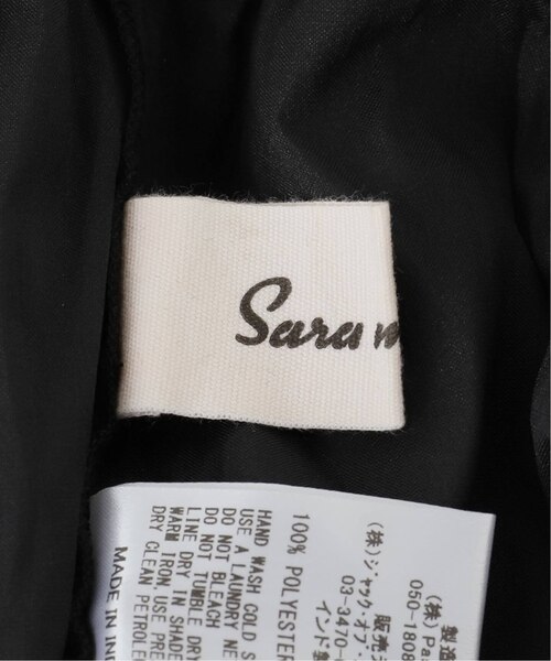 SARA MALLIKA/サラマリカ】POLY TAFFETA FRILL PT：パンツ｜ジャーナル