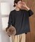 《一部WEB限定追加 / 新色》BiellaYarnワイドクルーネックプルオーバー