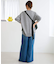 《一部WEB限定追加 / 新色》BiellaYarnワイドクルーネックプルオーバー