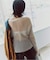 ［25AW新作］【RENA x relume】スカーフ付きロングスリーブTEE