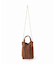 【AULENTTI/オウレンティ】チェーンストラップ スウェード TOTEBAG