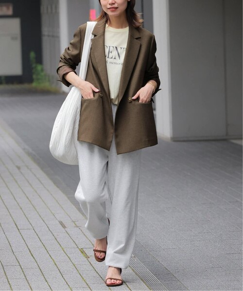 追加》シャークツイードテーラードジャケット｜ジャーナル