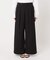 《追加》ウォッシャブルサージストレッチタックワイドパンツ