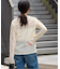 ［25AW新作］リーフレースプルオーバー