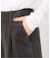《追加 / 新色》ウォッシャブルコーデュロイタックワイドパンツ