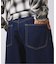 クラフト デニム ワイド ストレート パンツ