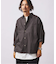 JAMES FABRIC / ジェームスファブリック ガーメントダイ コットン シャツ