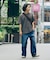 ＜Relume Jeans＞リメイク ライトオンス デニムペインターパンツ