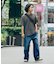 ＜Relume Jeans＞リメイク ライトオンス デニムペインターパンツ