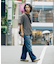 ＜Relume Jeans＞リメイク ライトオンス デニムペインターパンツ