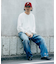 ＜Relume Jeans＞リメイク ライトオンス デニムペインターパンツ