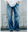 ＜Relume Jeans＞リメイク ライトオンス デニムペインターパンツ