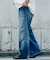 ＜Relume Jeans＞リメイク ライトオンス デニムペインターパンツ