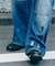 ＜Relume Jeans＞リメイク ライトオンス デニムペインターパンツ
