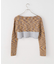 【BASERANGE/ベースレンジ】WASTE CROPPED SWEATER